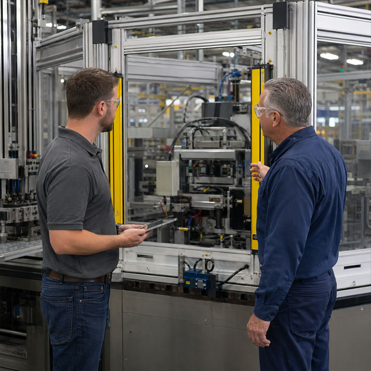 Multi-Sided Access Protection Light Curtain